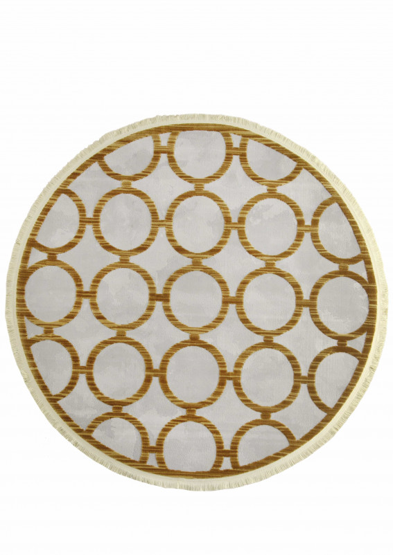 Ковер 08421Y - GOLD / GOLD - Круг