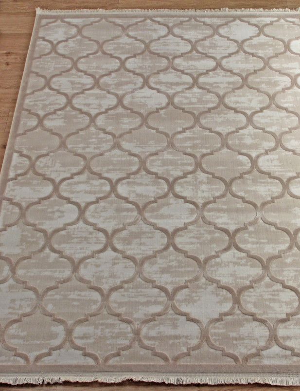Ковер 08422A - BEIGE / BEIGE - Прямоугольник
