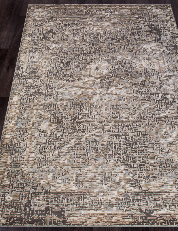 Ковер D774 - CREAM-GRAY - Прямоугольник