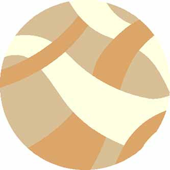 Ковер s603 - BEIGE - Круг