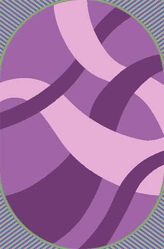 Ковер s603 - LILAC - Овал