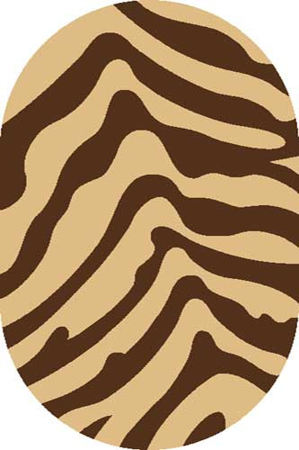 Ковер s604 - BEIGE-BROWN - Овал