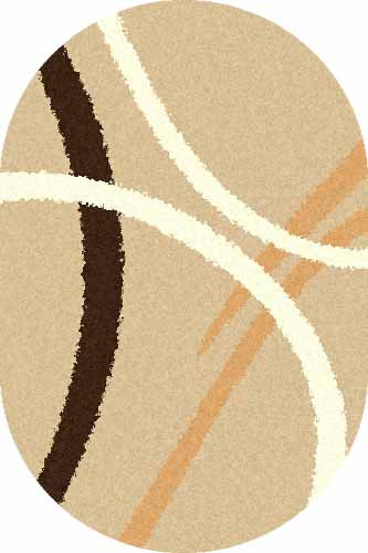 Ковер s606 - BEIGE - Овал