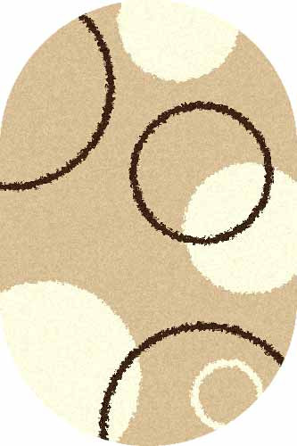 Ковер s610 - BEIGE - Овал