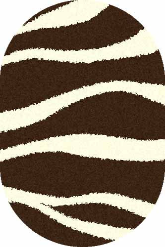 Ковер s613 - BROWN - Овал