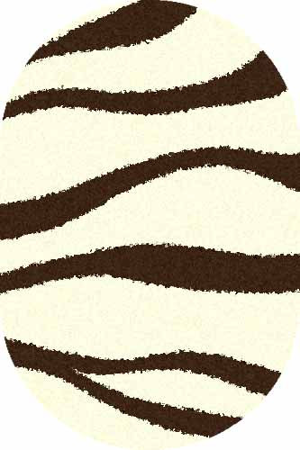 Ковер s613 - CREAM-BROWN - Овал