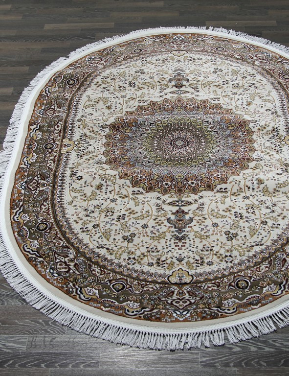 Ковер d205 - CREAM-BROWN - Овал