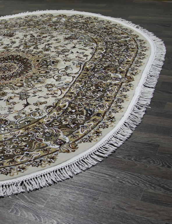 Ковер d206 - CREAM-BROWN - Овал