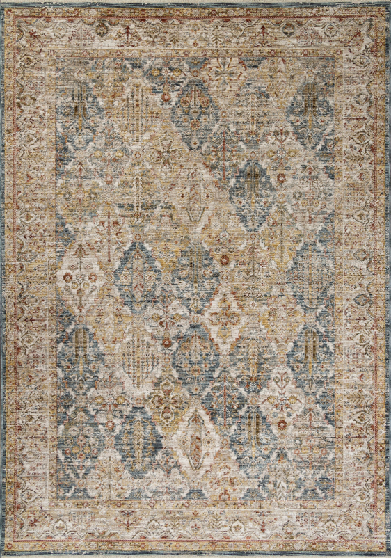 Ковер LB184A - BLUE - Дорожка