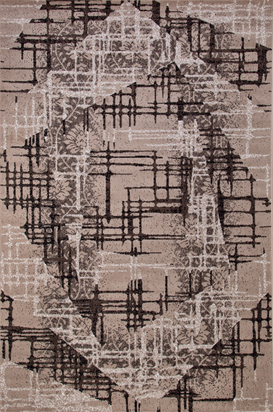 Ковер D708 - BEIGE-BROWN 2 - Прямоугольник