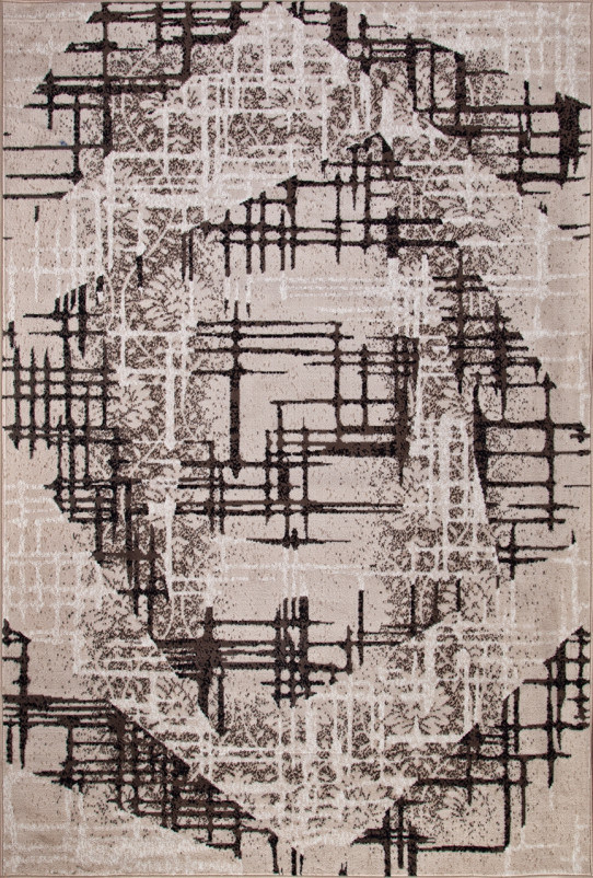 Ковер D708 - BEIGE-BROWN - Прямоугольник