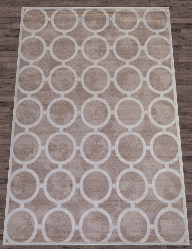 Ковер D713 - BEIGE-CREAM - Прямоугольник
