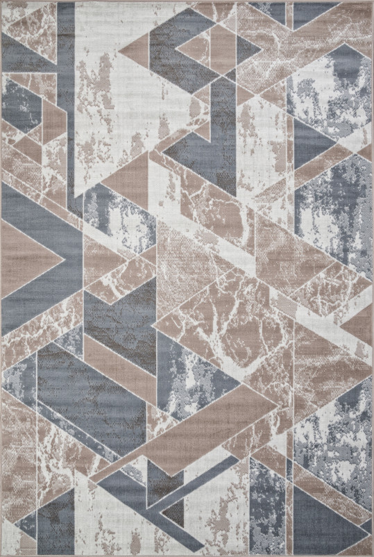 Ковер F354 - BEIGE-BLUE - Прямоугольник