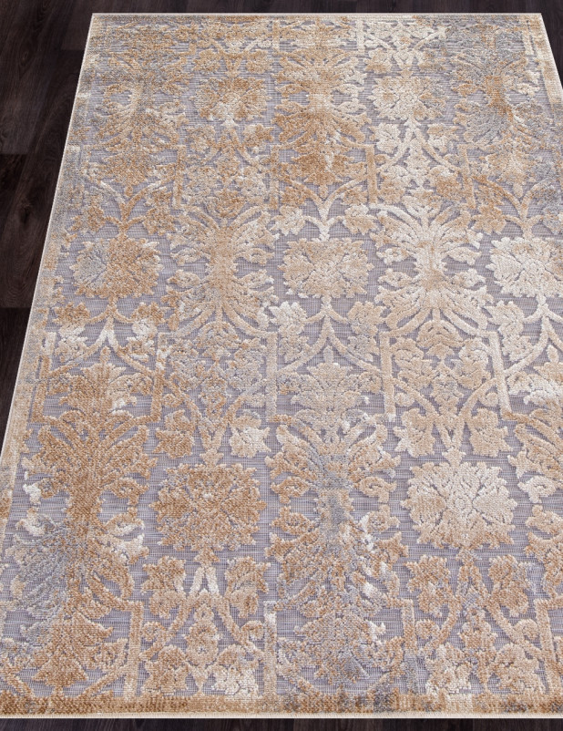 Ковер 0230 - BROWN-BEIGE - Прямоугольник
