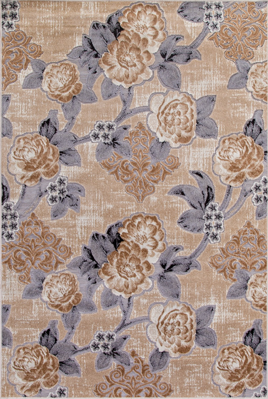 Ковер 3954 - BROWN-BEIGE - Прямоугольник