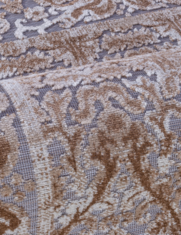 Ковер 4205 - BROWN-BEIGE - Прямоугольник