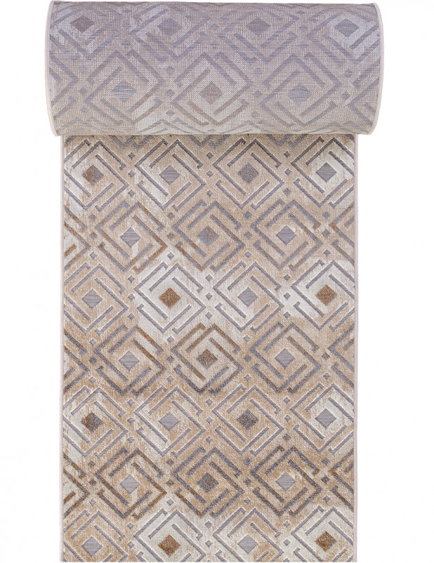 Ковер 6266 - BROWN-BEIGE - Дорожка