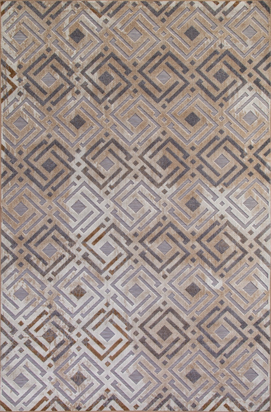 Ковер 6266 - BROWN-BEIGE - Прямоугольник