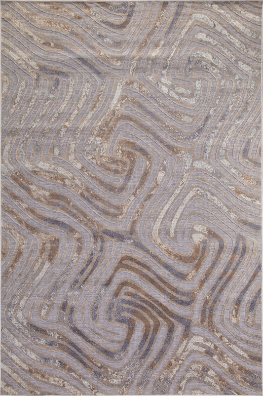 Ковер 6267 - BROWN-CREAM - Прямоугольник