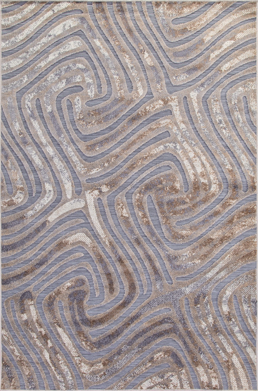 Ковер 6267 - GRAY-BEIGE - Прямоугольник