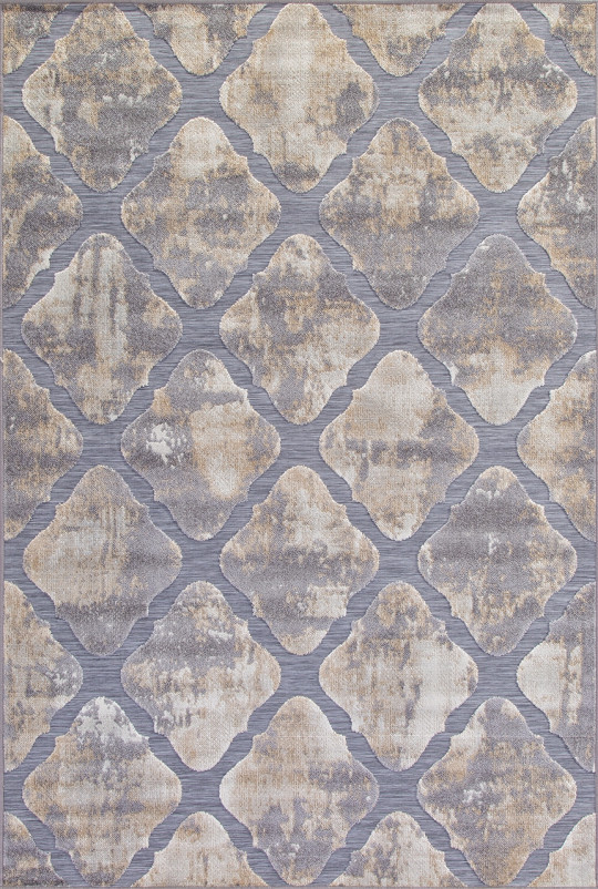 Ковер 6274 - GRAY-BEIGE - Прямоугольник