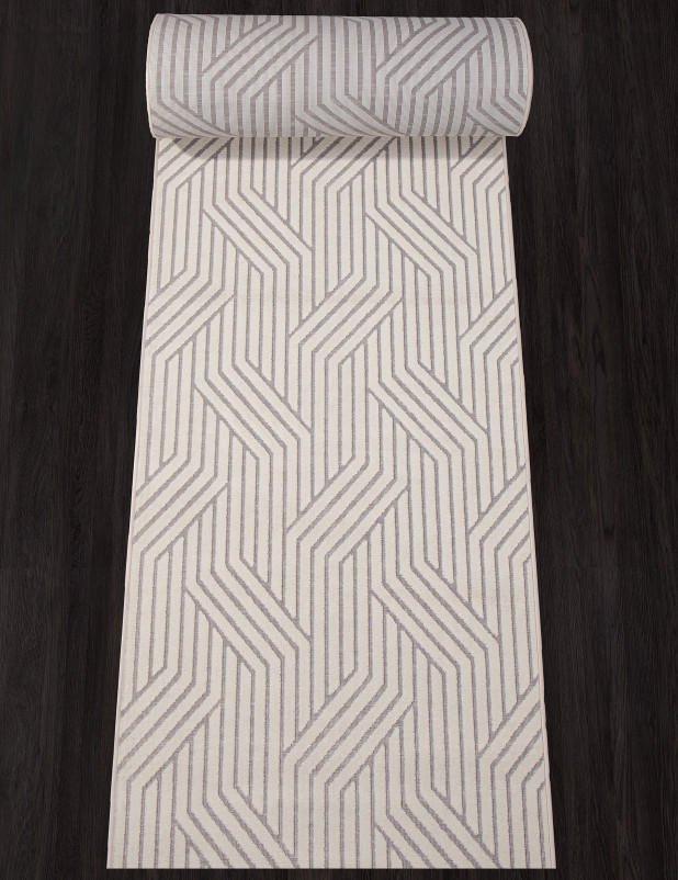 Ковер D927 - BROWN-CREAM - Дорожка