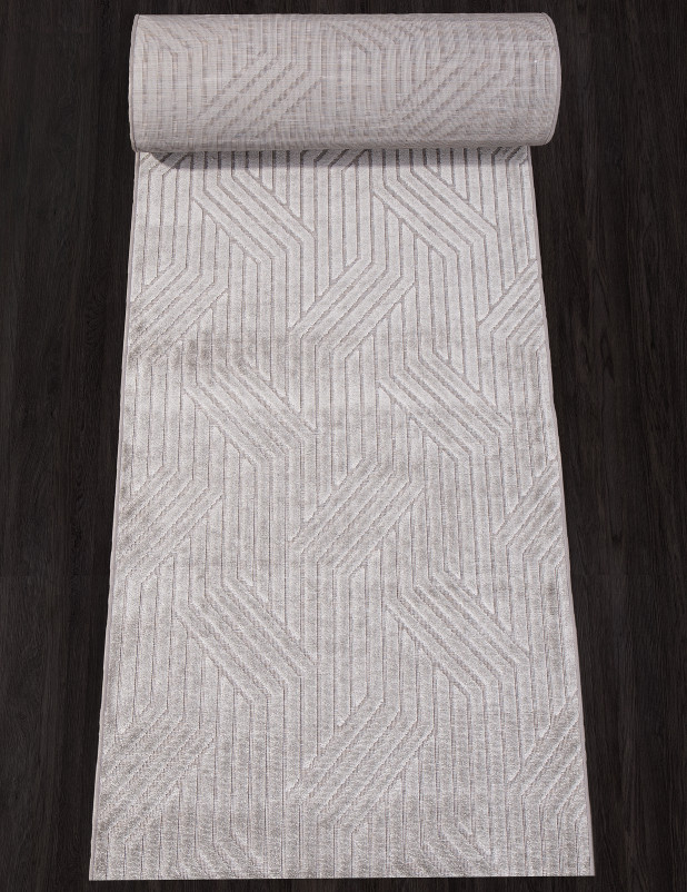Ковер D927 - BROWN-GRAY - Дорожка
