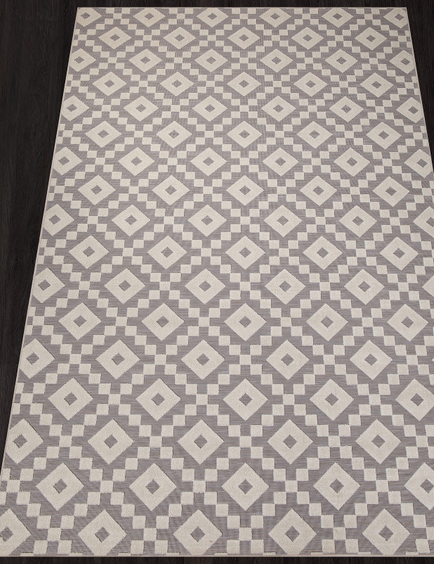 Ковер D929 - BROWN-CREAM - Прямоугольник