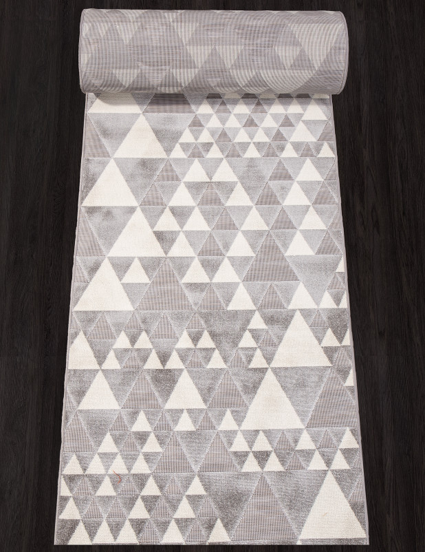 Ковер D930 - BROWN-GRAY - Дорожка