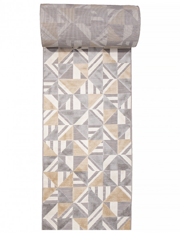 Ковер D931 - BROWN-BEIGE - Дорожка