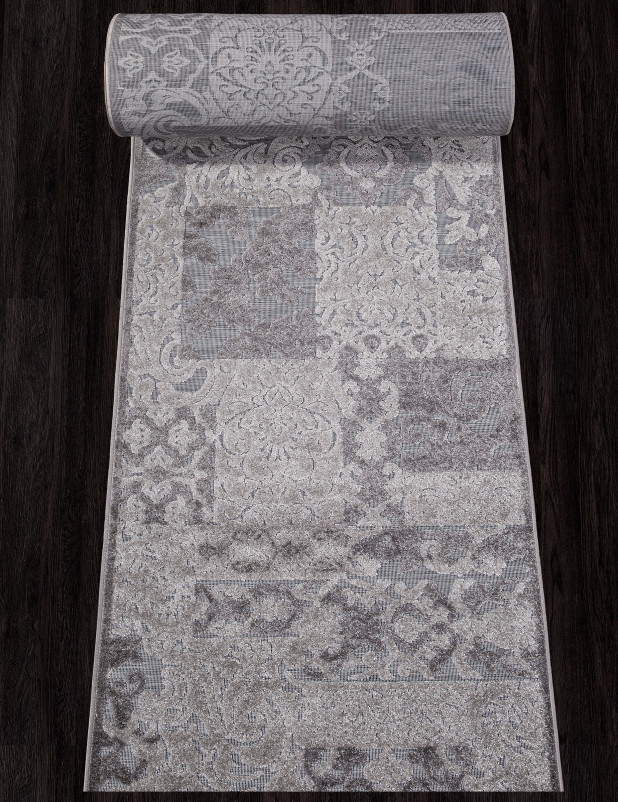 Ковер D932 - BROWN-GRAY - Дорожка