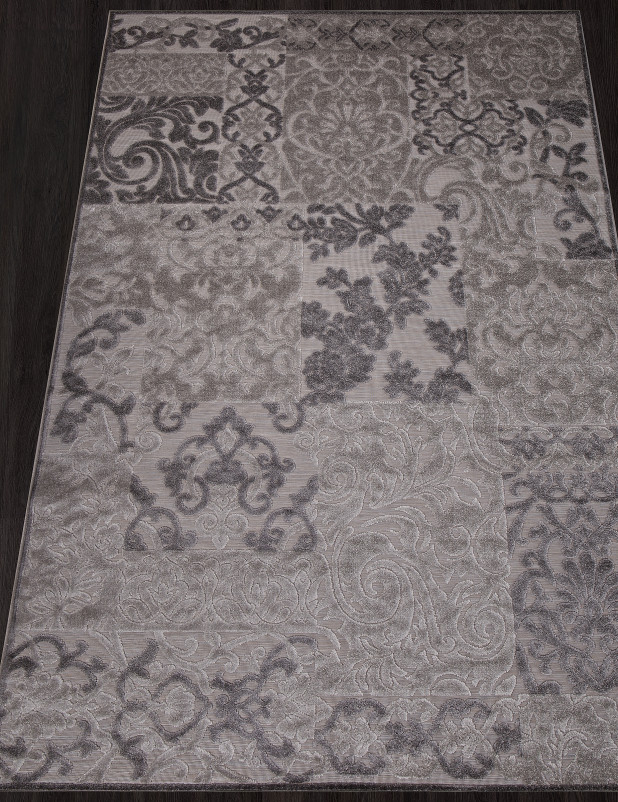 Ковер D932 - BROWN-GRAY - Прямоугольник