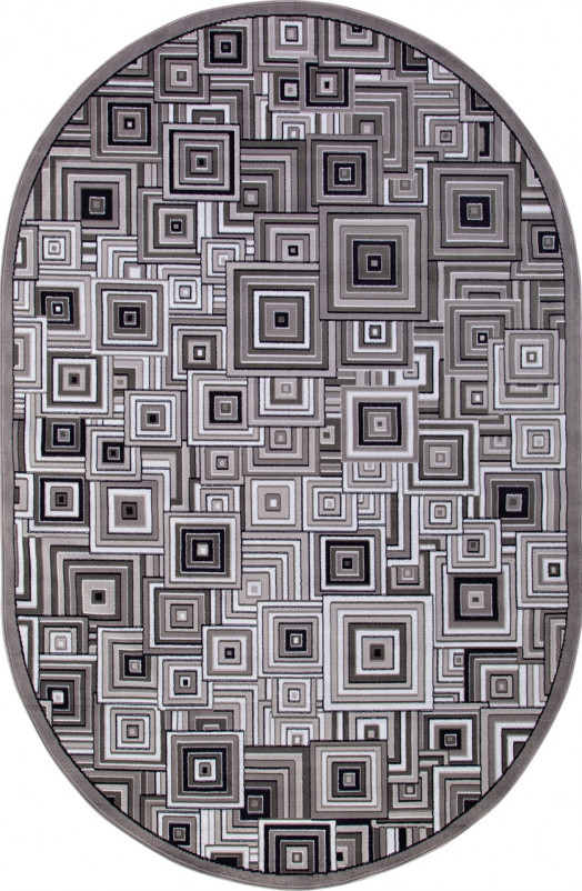 Ковер d239 - GRAY - Овал