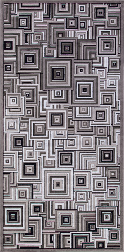 Ковер d239 - GRAY - Прямоугольник