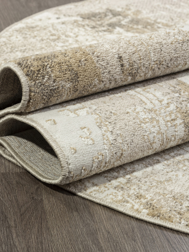 Ковер F218 - BEIGE - Овал