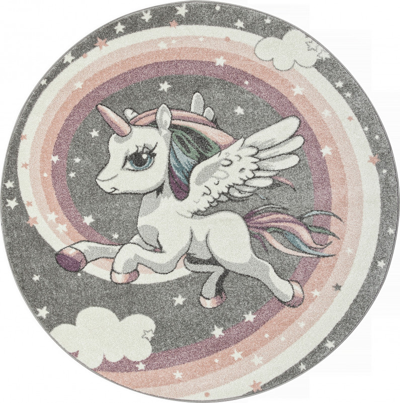 Ковер 2392 - LIGHT GRAY - Круг