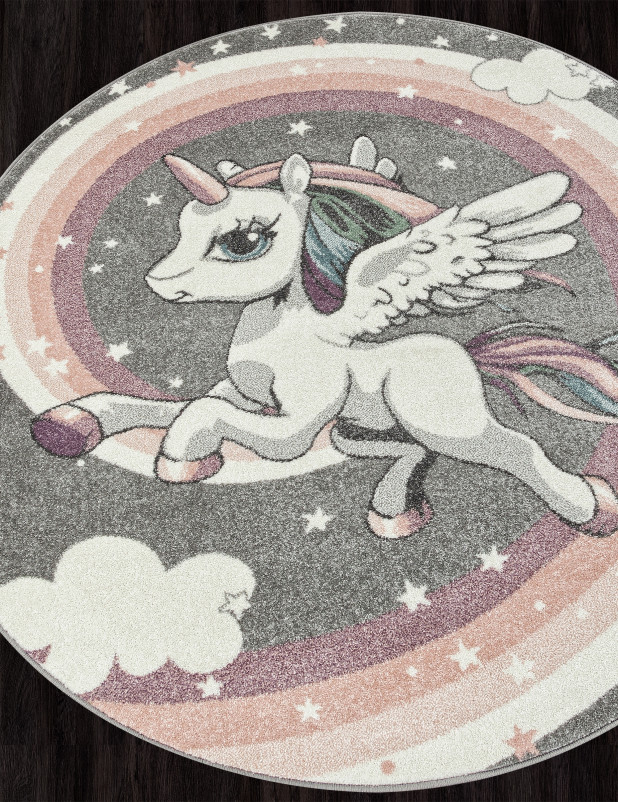 Ковер 2392 - LIGHT GRAY - Круг