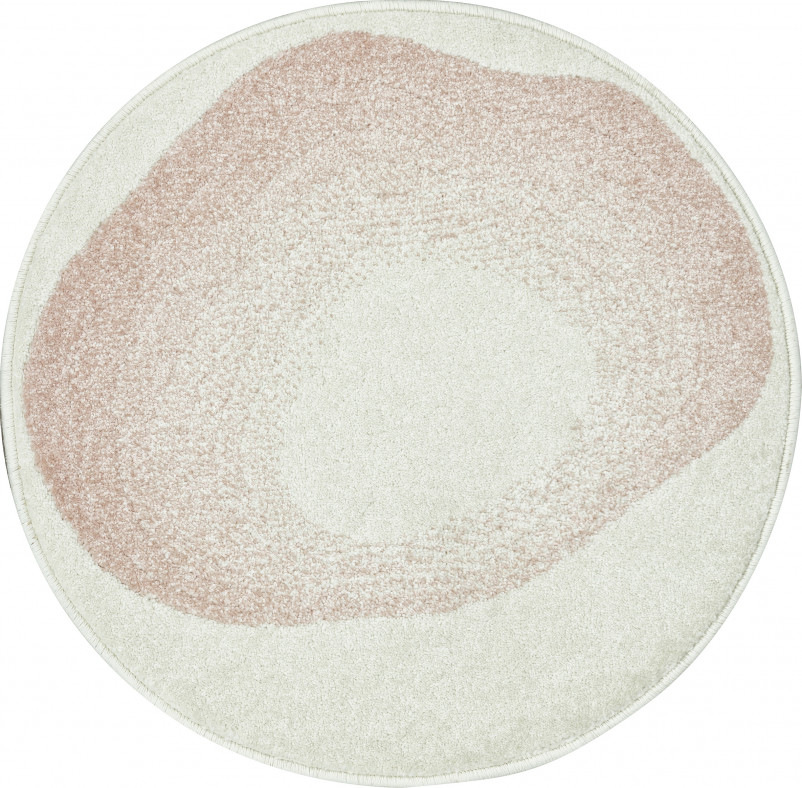 Ковер C117 - CREAM-PINK - Круг