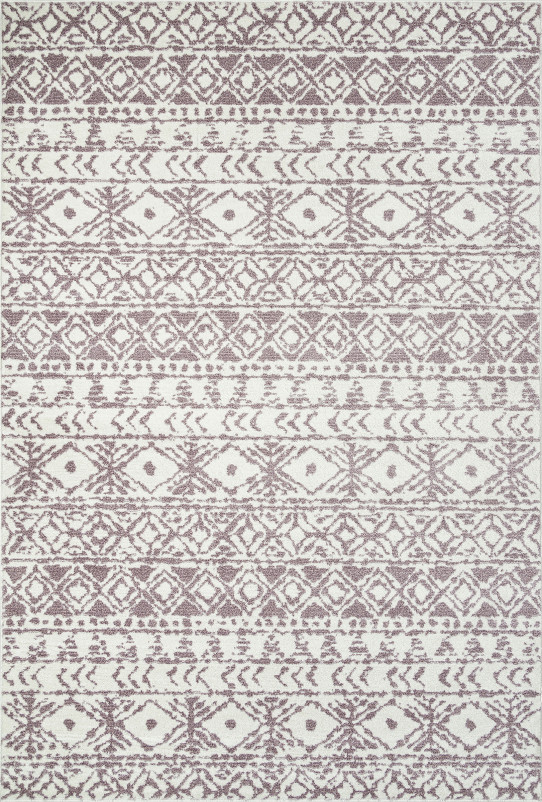 Ковер F006 - CREAM-PURPLE - Прямоугольник