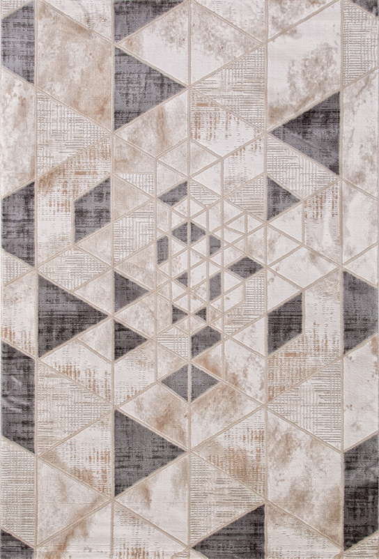 Ковер P563B - M.L.BEIGE / L.GRAY - Прямоугольник