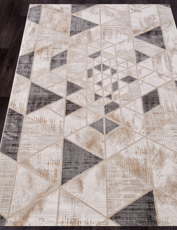 Ковер P563B - M.L.BEIGE / L.GRAY - Прямоугольник