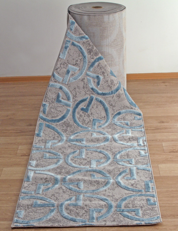 Ковер D5049 - 030 BLUE - Дорожка