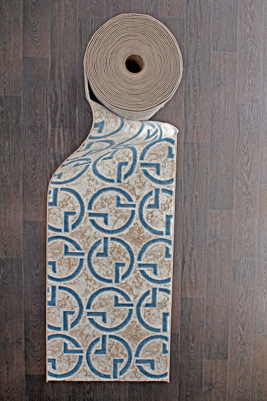 Ковер D5049 - 031 BLUE - Дорожка