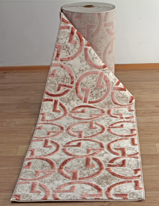 Ковер D5049 - 055 PINK - Дорожка