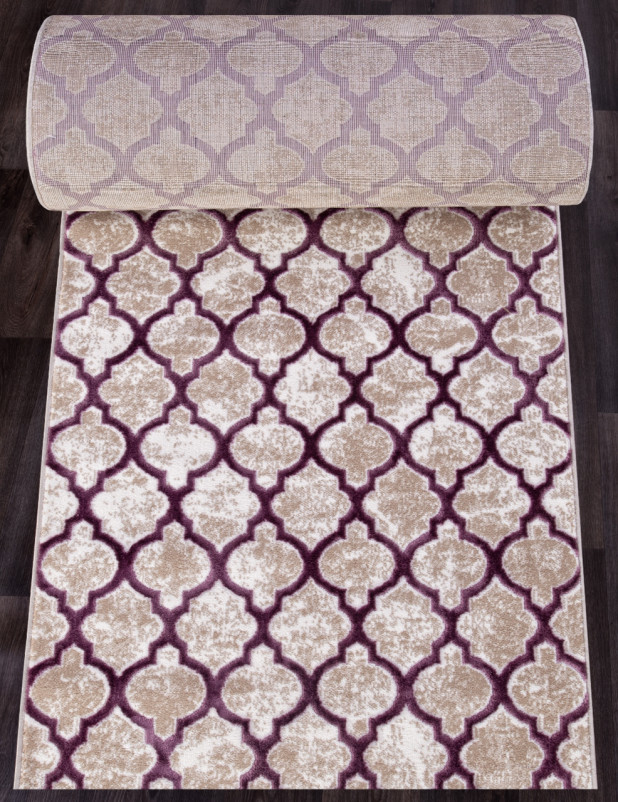 Ковер D5180 - 051 PURPLE - Дорожка