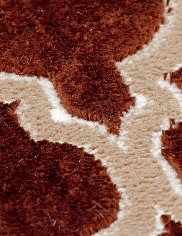 Ковер D5180 - 080 BROWN - Дорожка