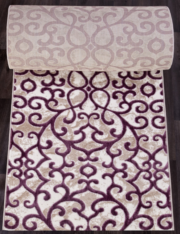 Ковер D5189 - 051 PURPLE - Дорожка