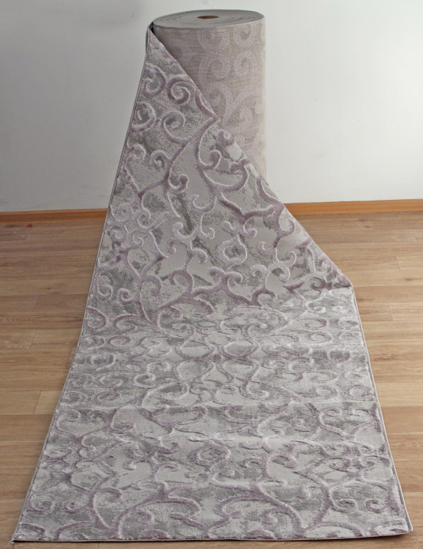 Ковер D5189 - 095 GREY - Дорожка