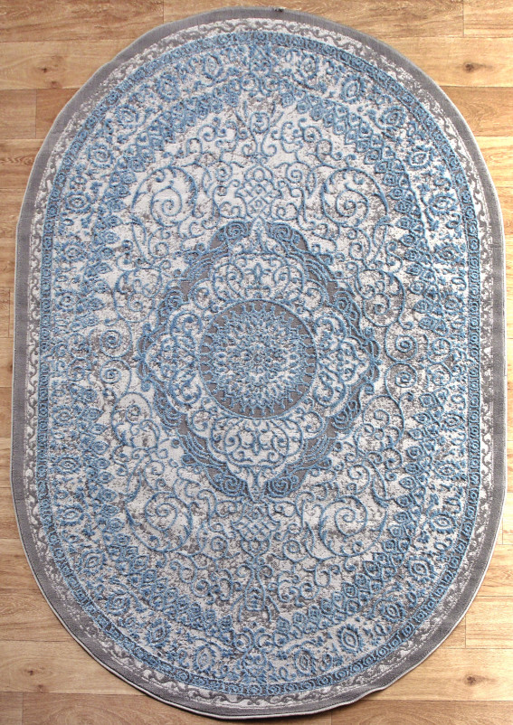 Ковер ML002 - 030 BLUE - Овал