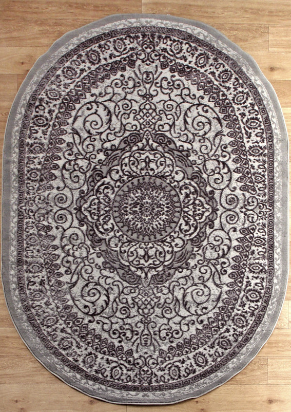Ковер ML002 - 096 D.GREY - Овал